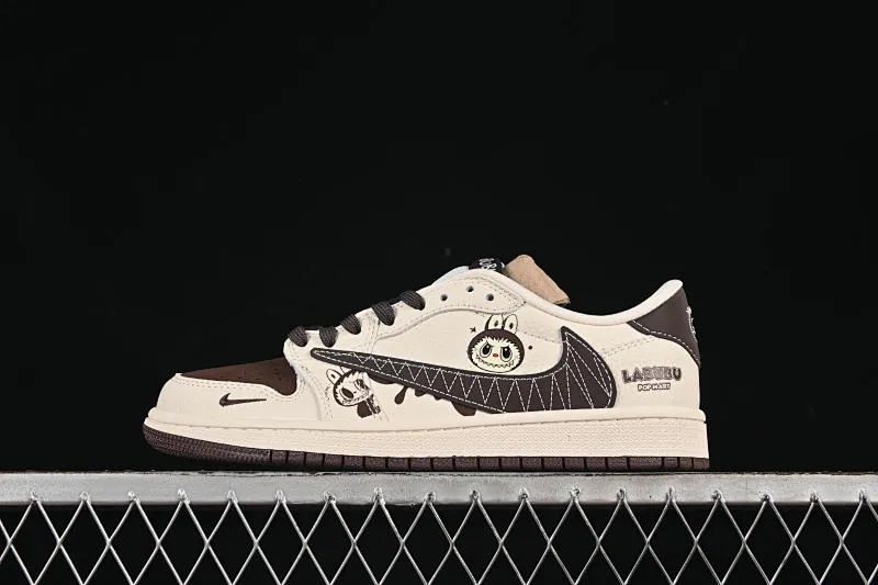 All Categories Air Jordan Jordan Series Basketball Shoes Air Jordan 1 Low High-end Customized Low-top Shoes Travis Scott x Fragment Design x Air Jordan 1 Low OG SP AJ1 Qiao 1 Rice Dumpling Bubu Low-top Cultural Casual Shoes XS2025-051
